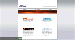 Desktop Screenshot of alara.si